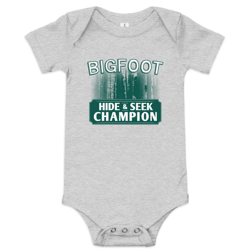 Bigfoot Hide And Seek Champion Kid's Onesie