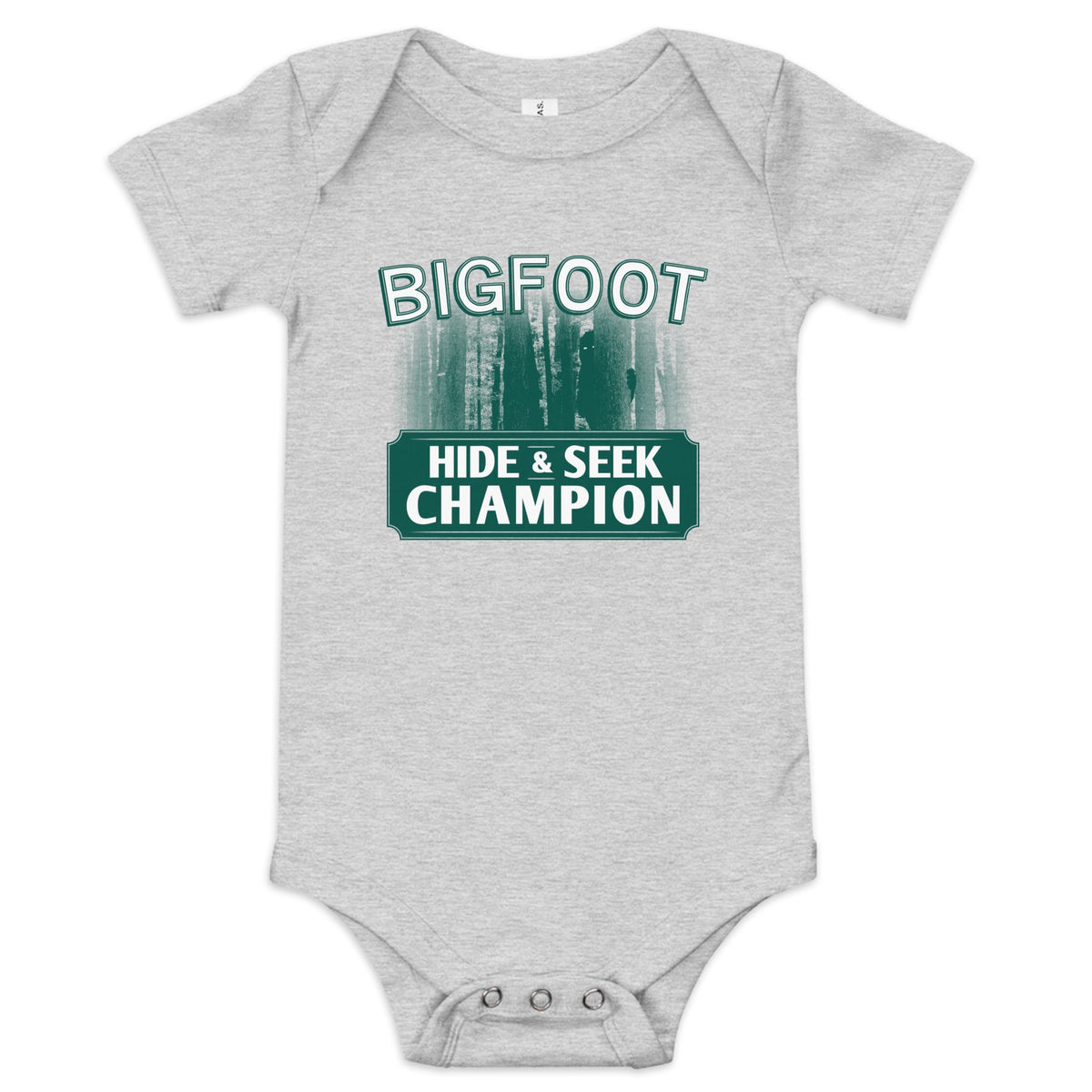 Bigfoot Hide And Seek Champion Kid's Onesie