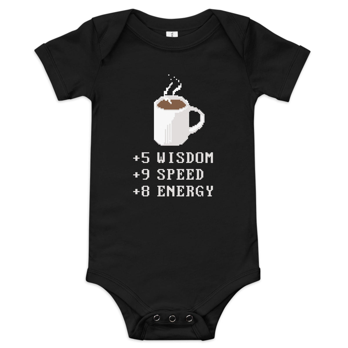 Coffee Plus To Stats Kid's Onesie