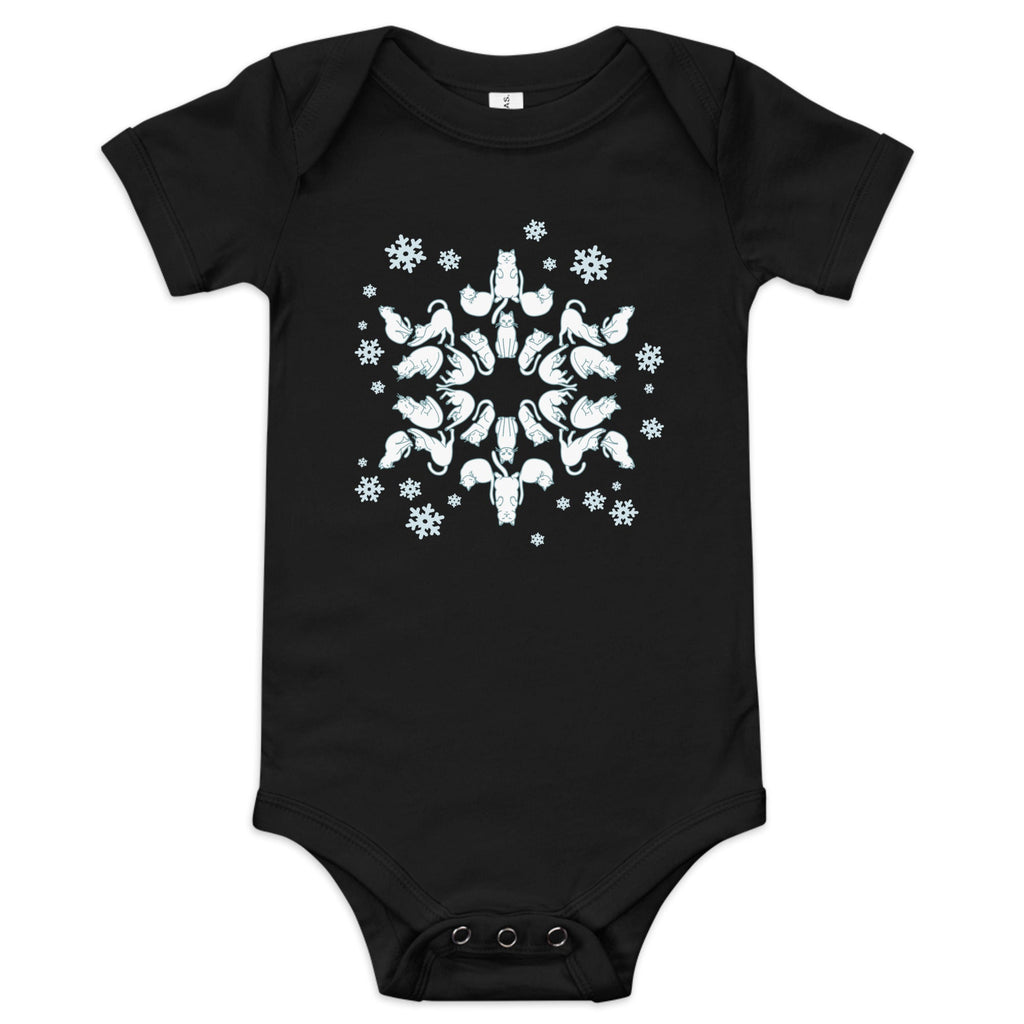Cat Snowflake Kid's Onesie
