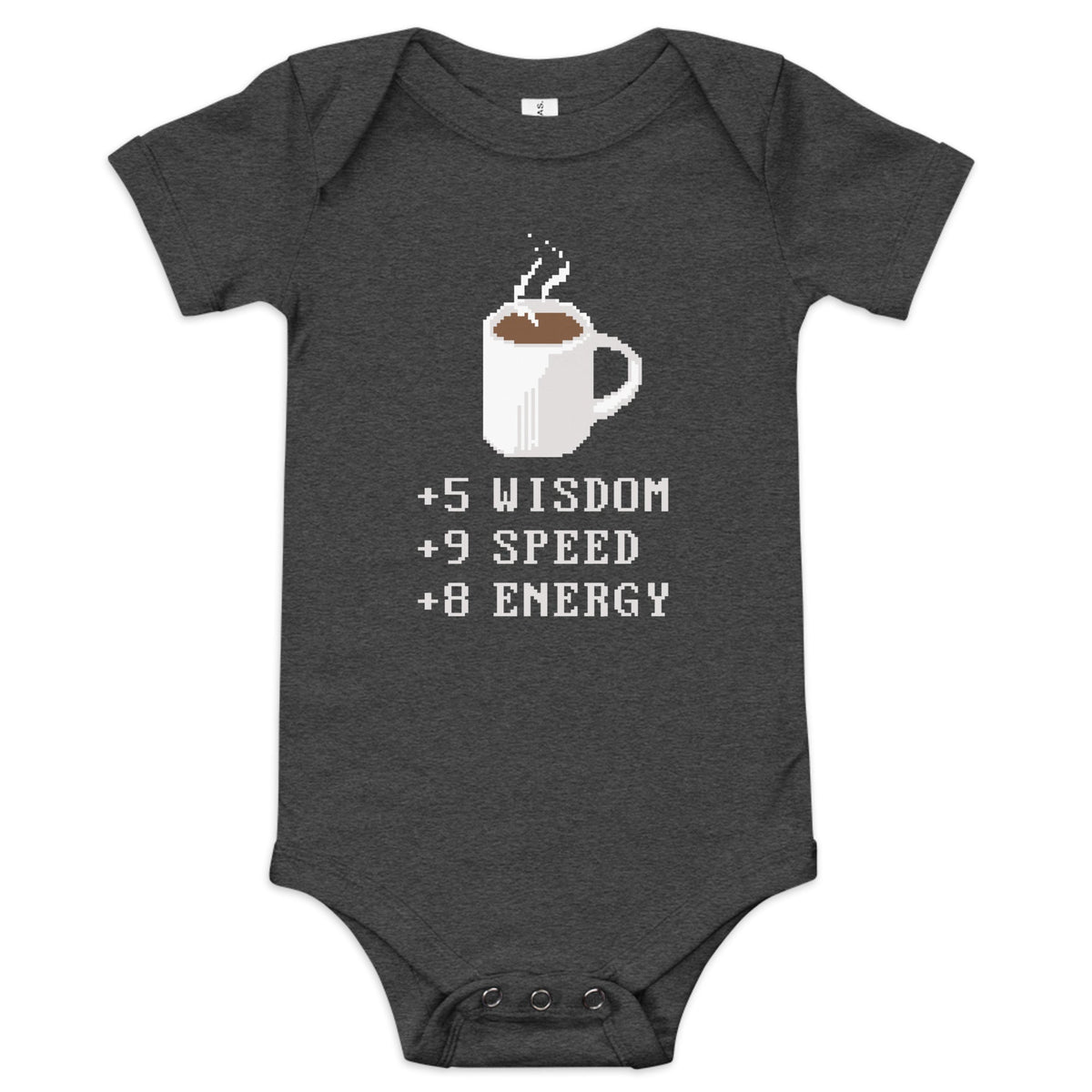 Coffee Plus To Stats Kid's Onesie