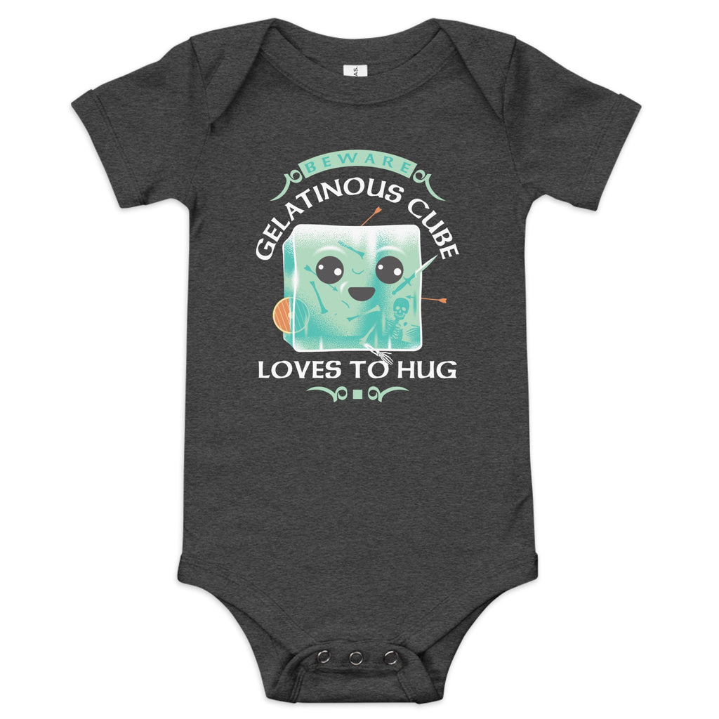 Gelatinous Cube Loves To Hug Kid's Onesie