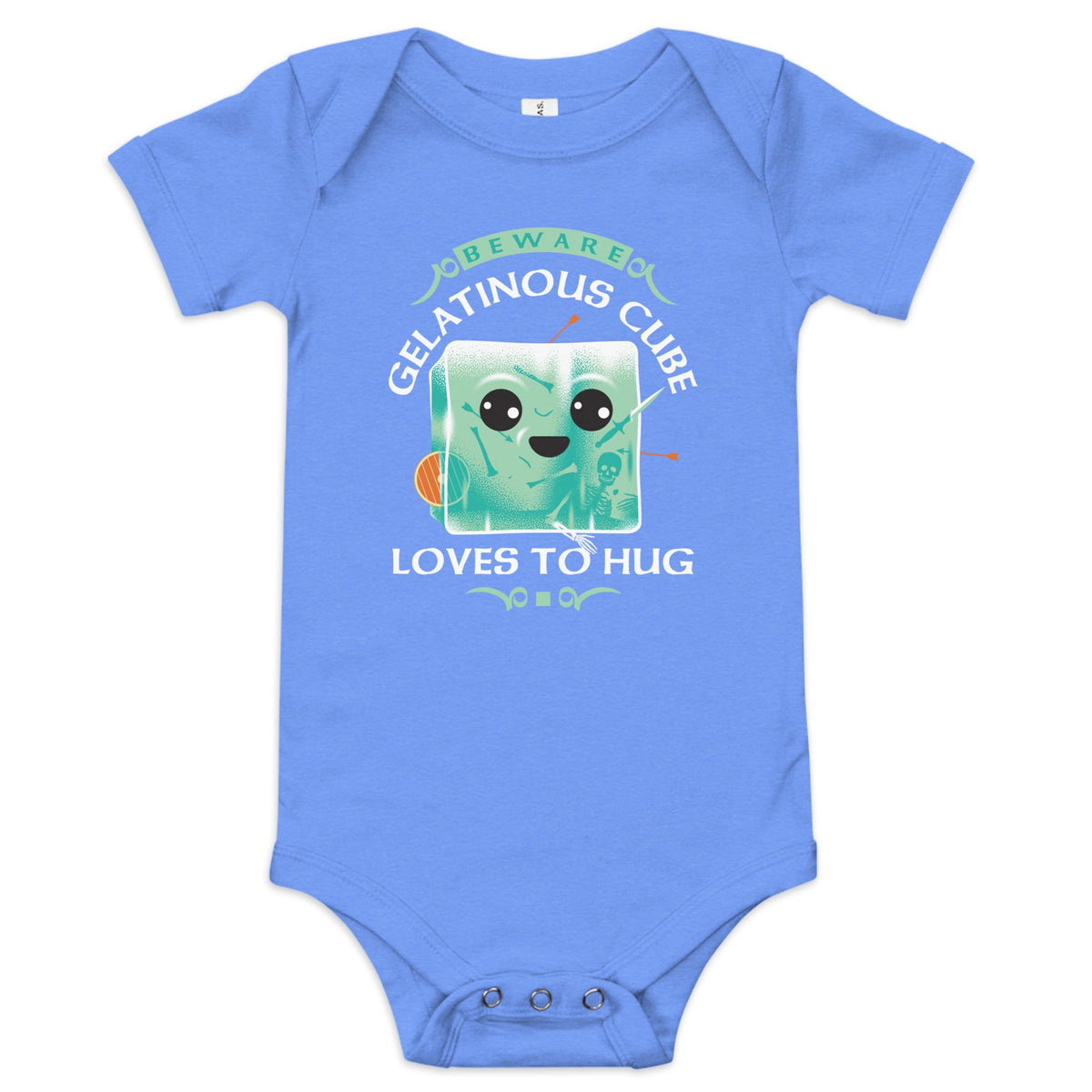 Gelatinous Cube Loves To Hug Kid's Onesie