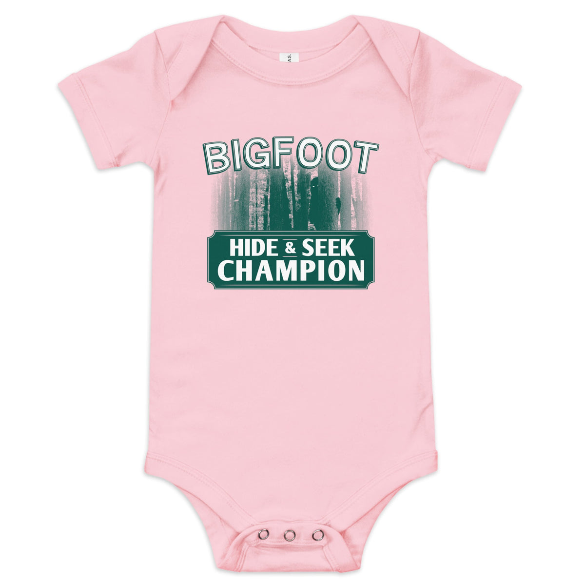 Bigfoot Hide And Seek Champion Kid's Onesie