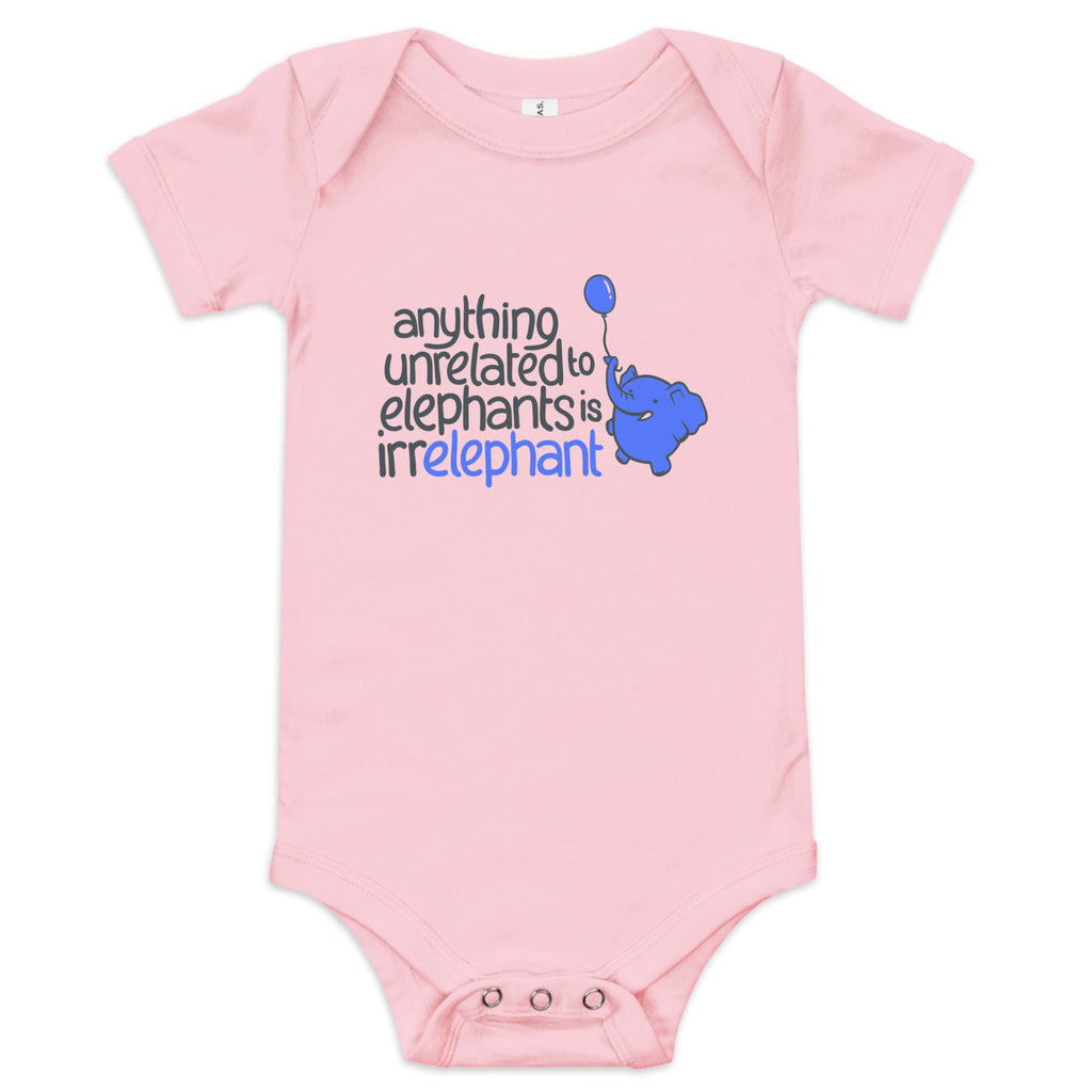 Anything Unrelated Elephants Kid's Onesie