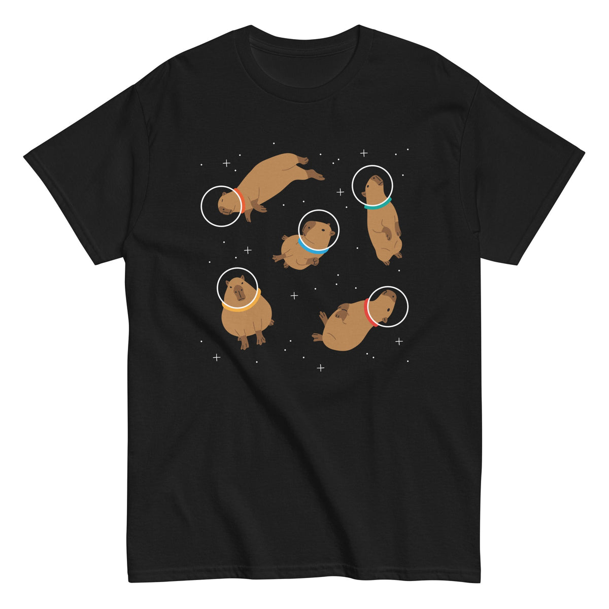Capybaras In Space Men's Classic Tee product image 1