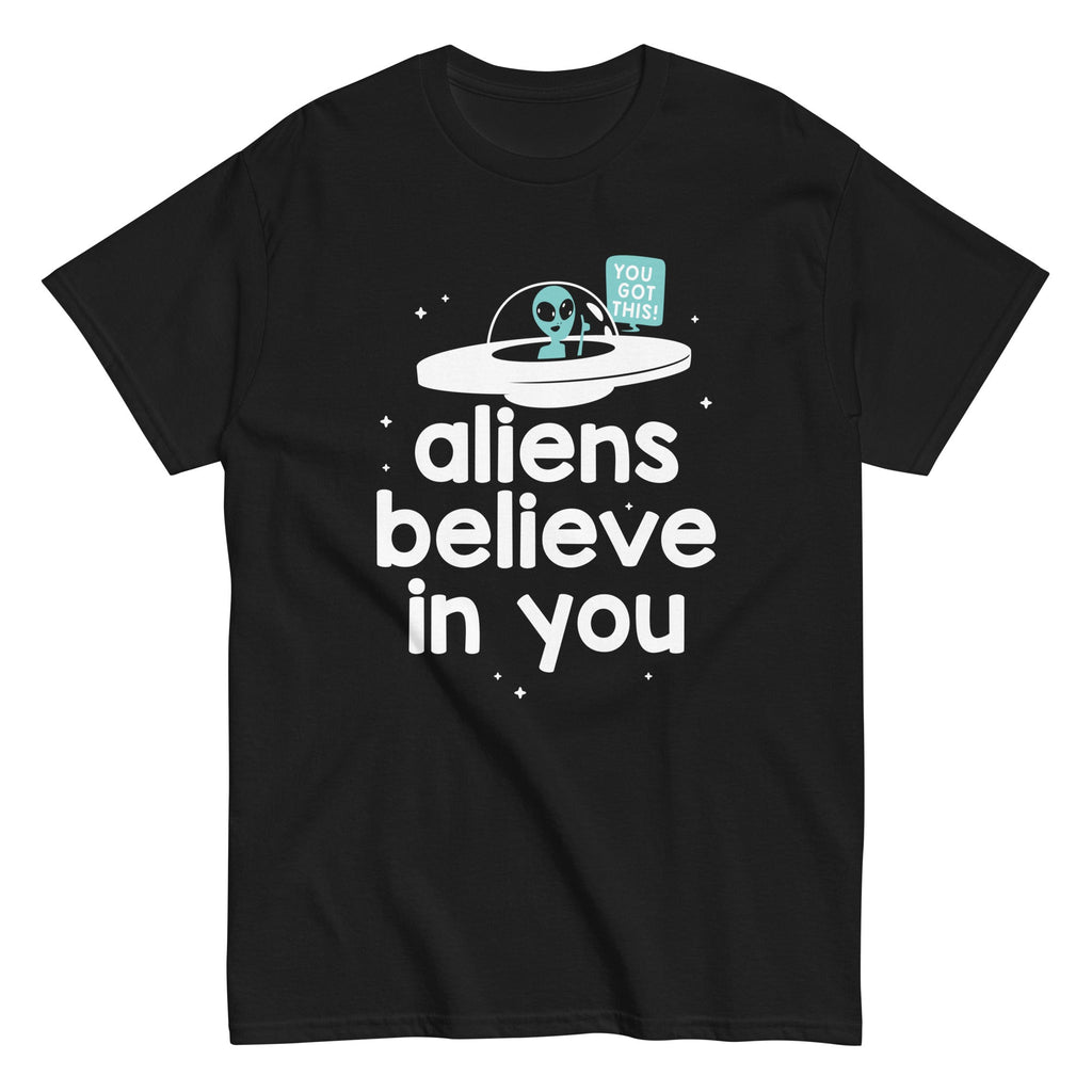 Aliens Believe In You Men's Classic Tee product image 4