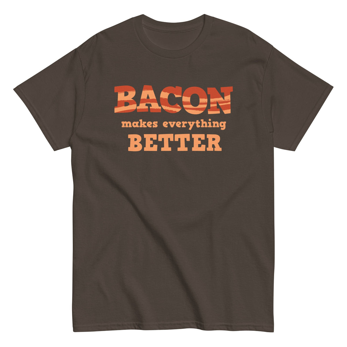 Bacon Makes Everything Better Men's Classic Tee product image 4