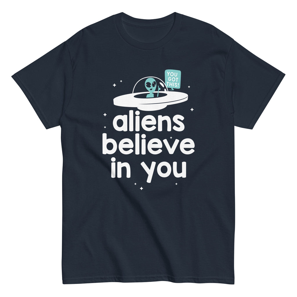 Aliens Believe In You Men's Classic Tee product image 3