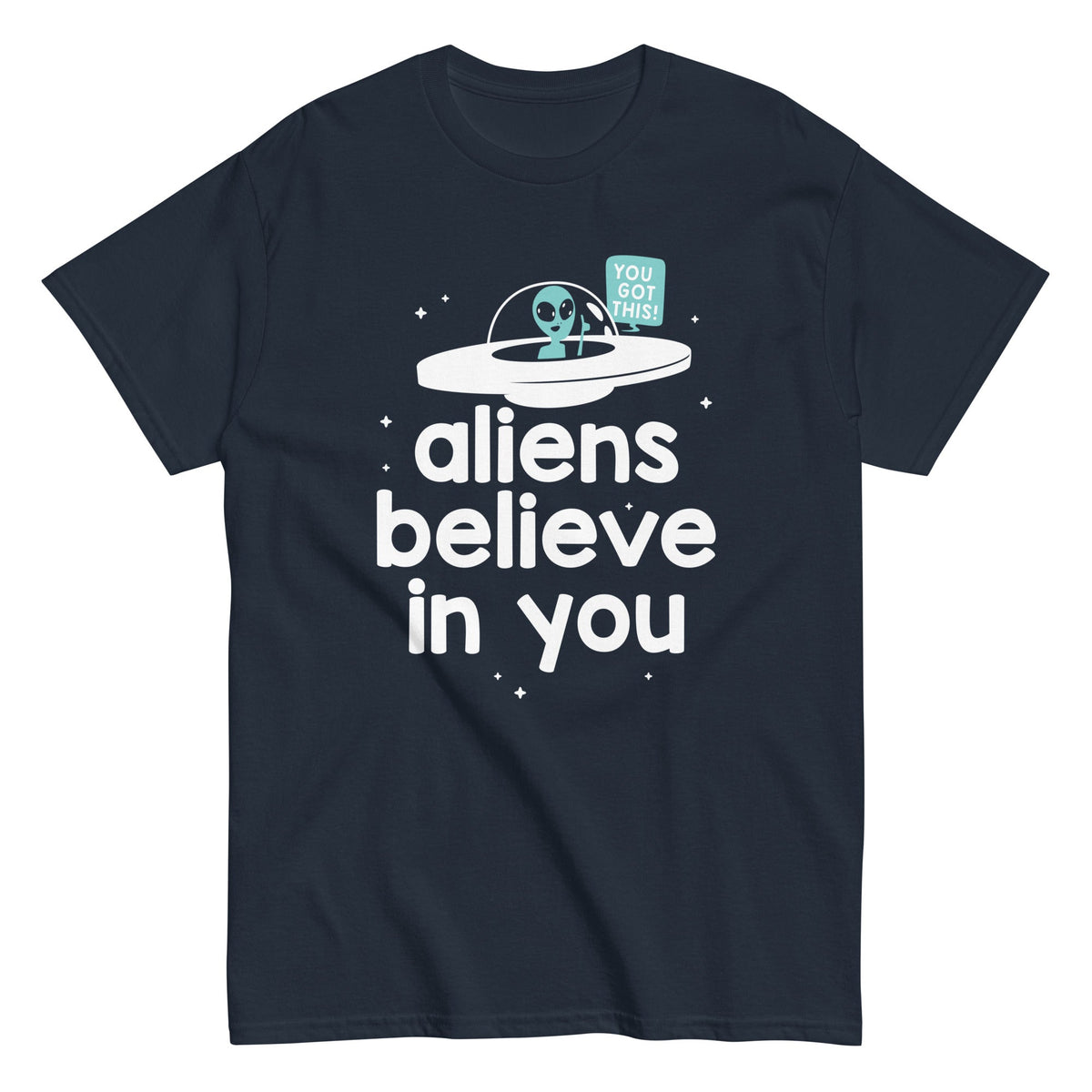 Aliens Believe In You Men's Classic Tee product image 3