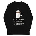 Coffee Plus To Stats Unisex Long Sleeve Tee product image 1