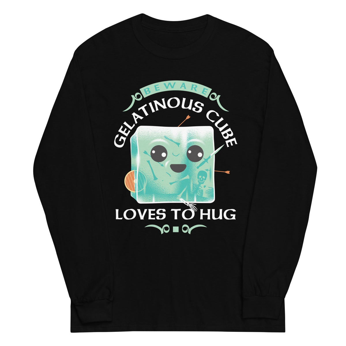 Gelatinous Cube Loves To Hug Unisex Long Sleeve Tee product image 4