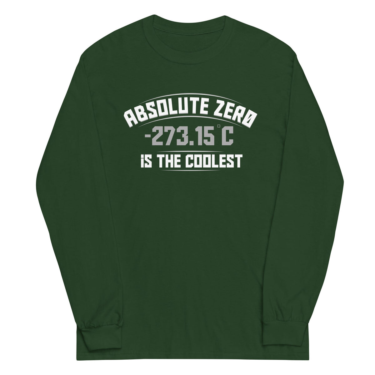 Absolute Zero Is The Coolest Unisex Long Sleeve Tee product image 3