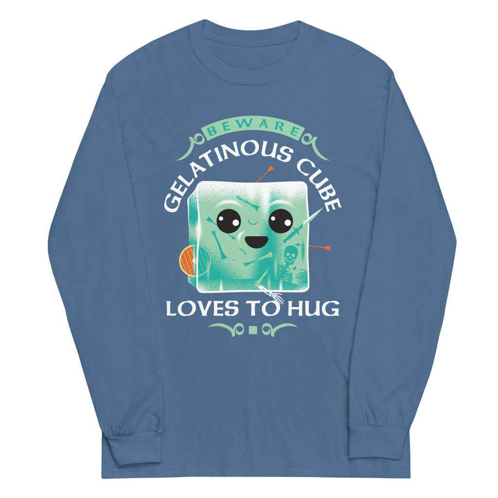 Gelatinous Cube Loves To Hug Unisex Long Sleeve Tee product image 2
