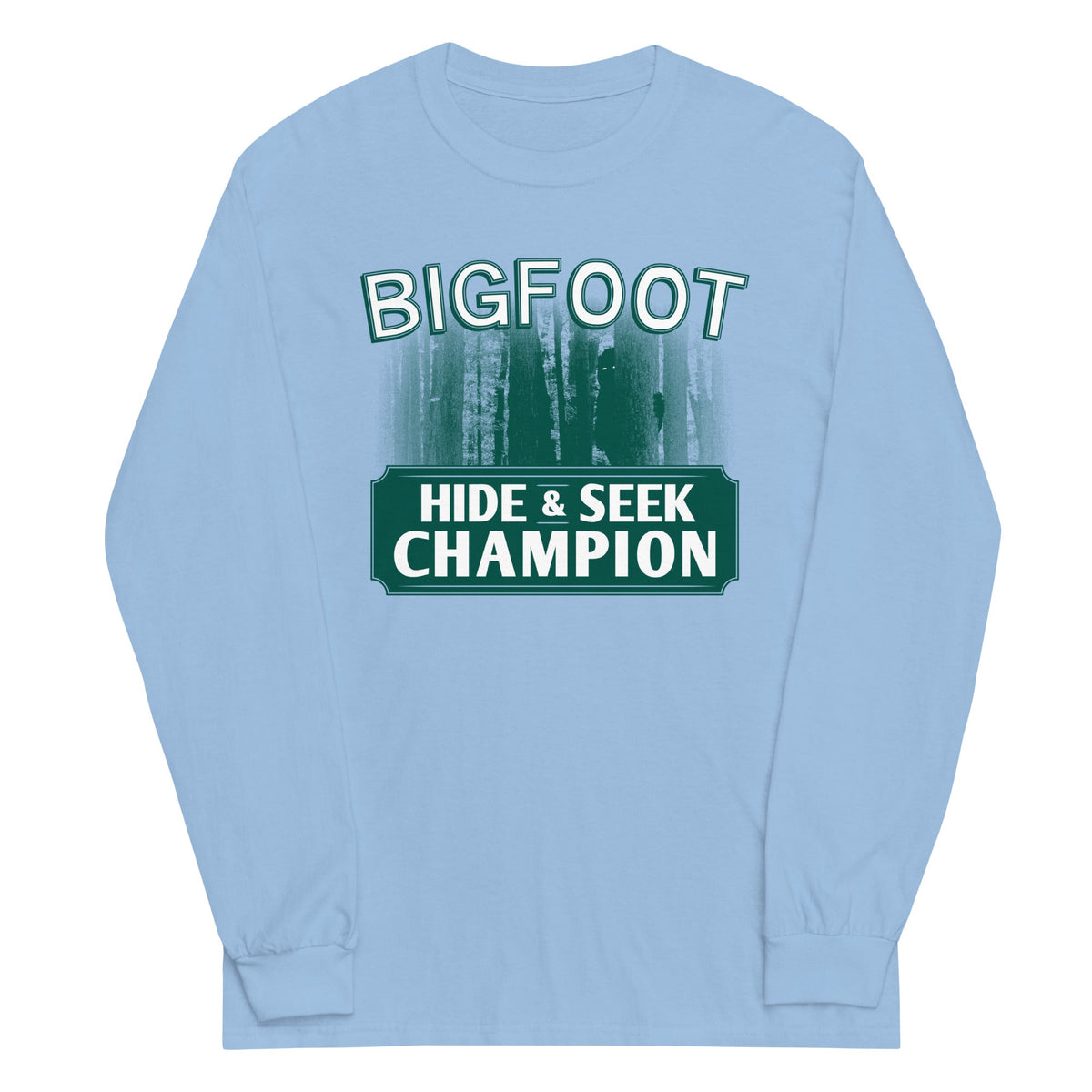 Bigfoot Hide And Seek Champion Unisex Long Sleeve Tee product image 2