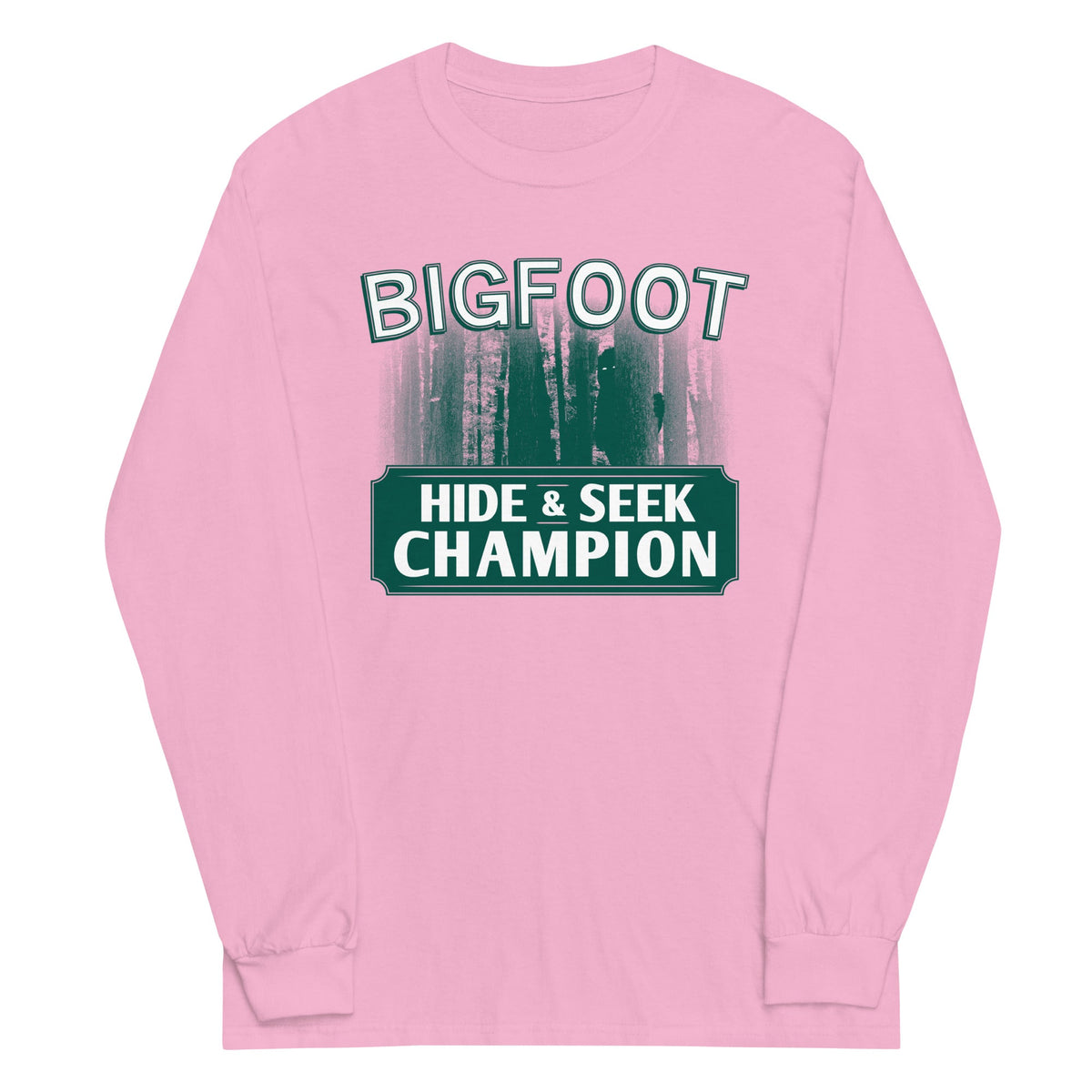 Bigfoot Hide And Seek Champion Unisex Long Sleeve Tee product image 4