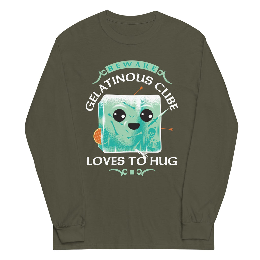 Gelatinous Cube Loves To Hug Unisex Long Sleeve Tee product image 5