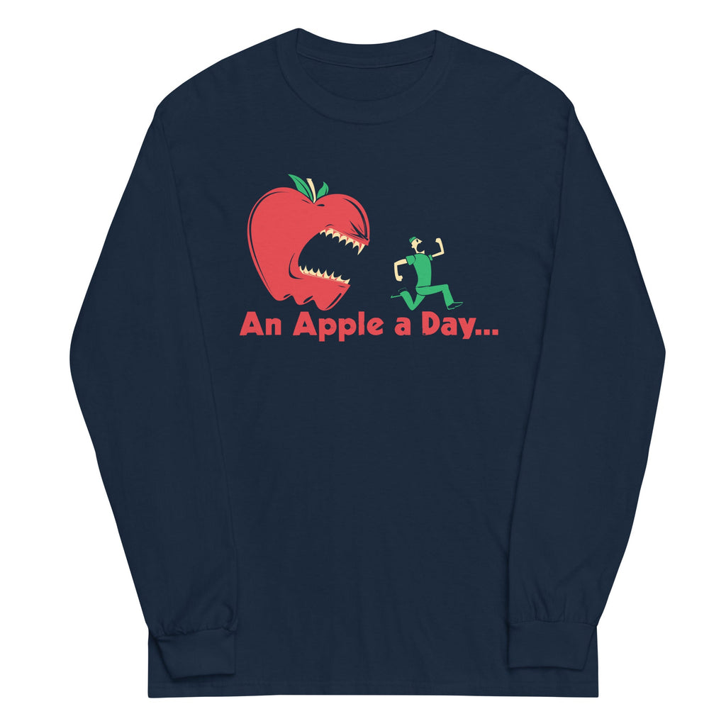An Apple A Day... Unisex Long Sleeve Tee product image 2
