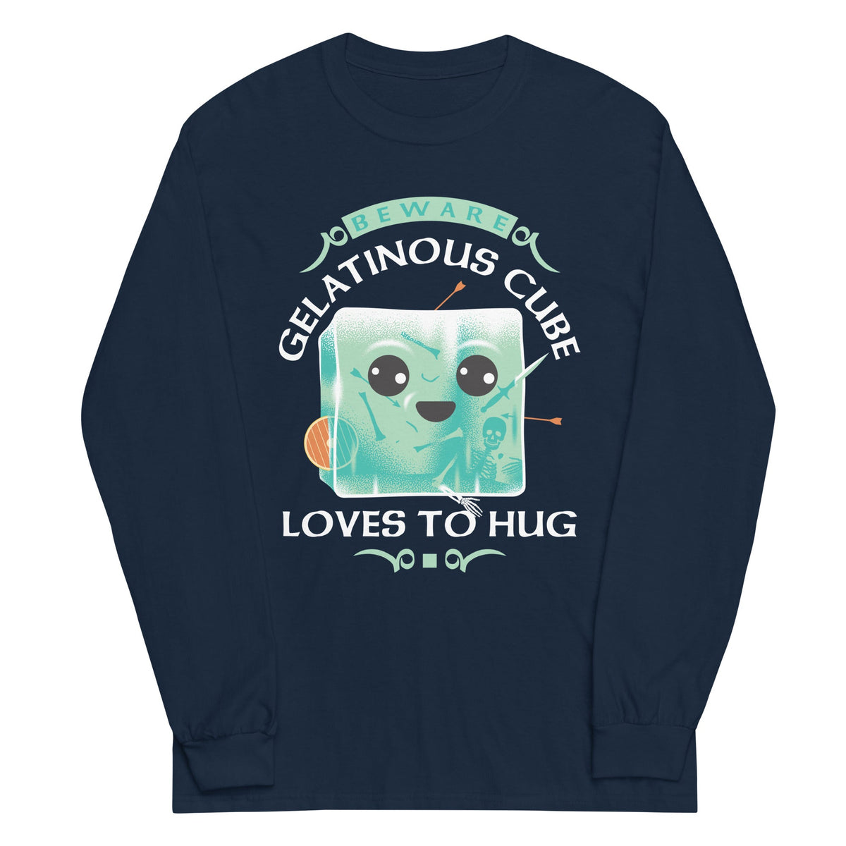 Gelatinous Cube Loves To Hug Unisex Long Sleeve Tee product image 1