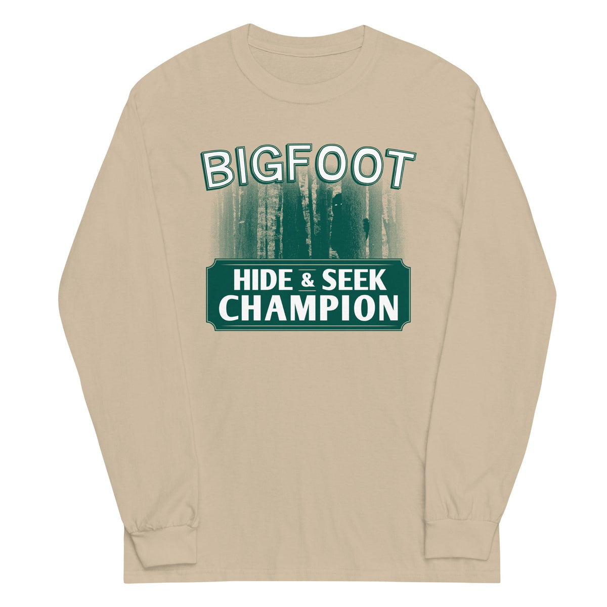 Bigfoot Hide And Seek Champion Unisex Long Sleeve Tee product image 3