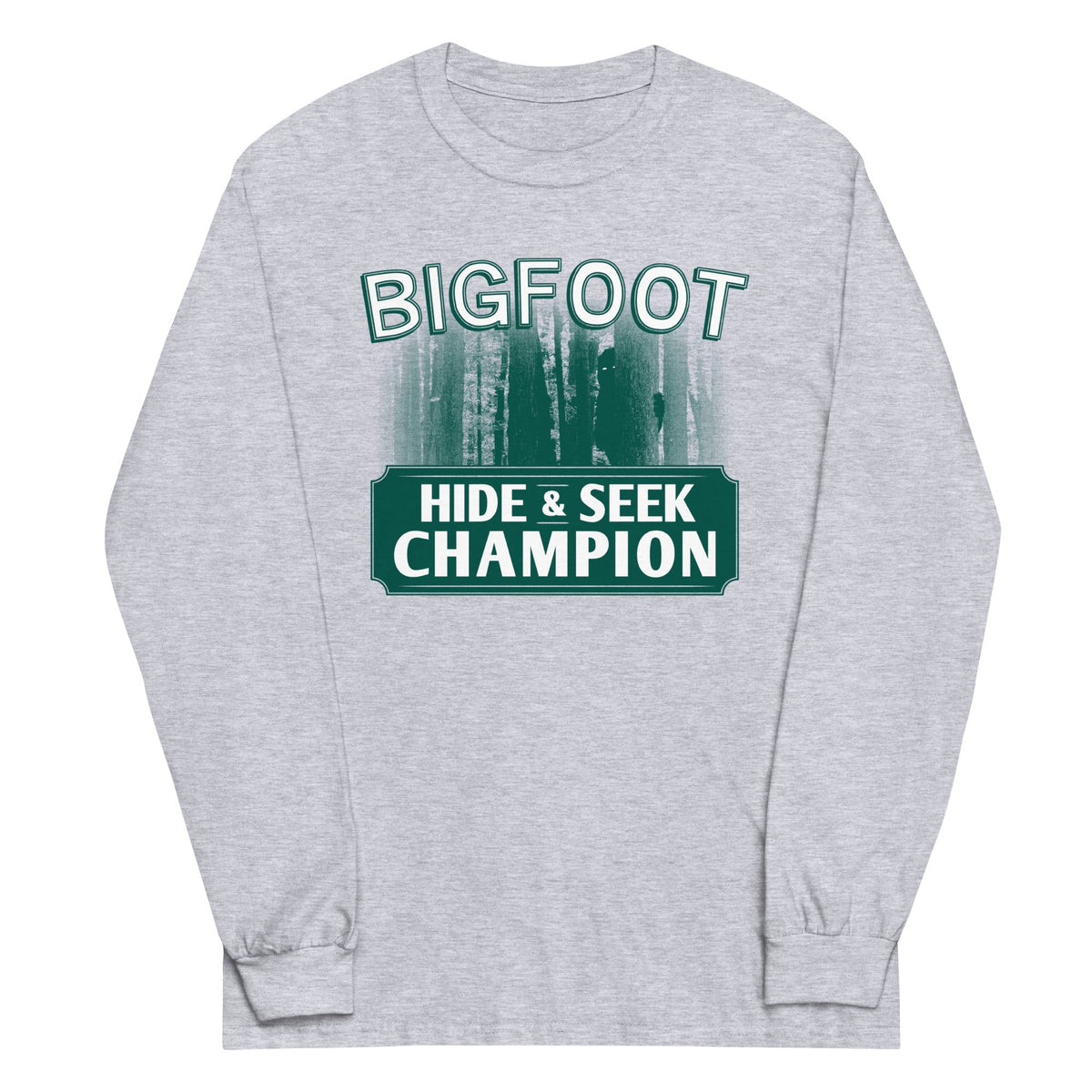 Bigfoot Hide And Seek Champion Unisex Long Sleeve Tee product image 1