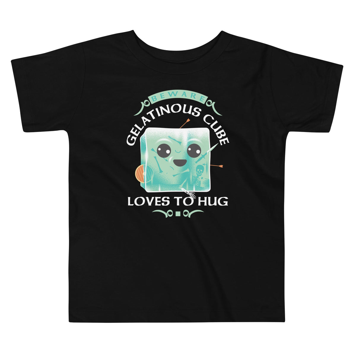 Gelatinous Cube Loves To Hug Kid's Toddler Tee product image 1
