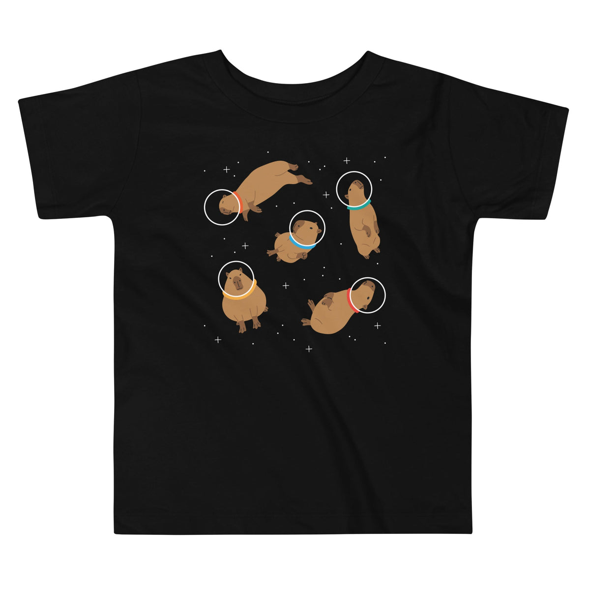 Capybaras In Space Kid's Toddler Tee product image 1