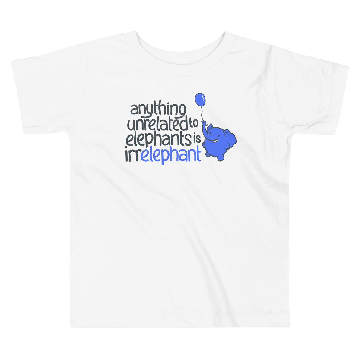 Anything Unrelated Elephants Kid's Toddler Tee product image 2