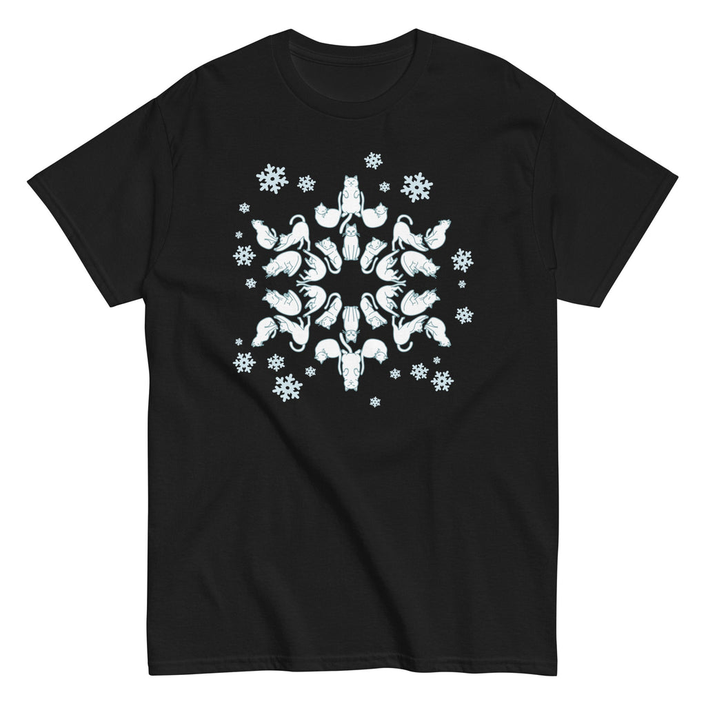 Cat Snowflake Men's Classic Tee product image 2