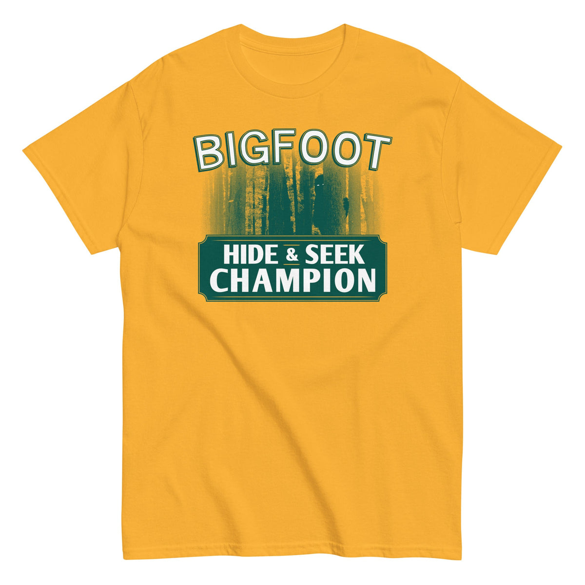 Bigfoot Hide And Seek Champion Men's Classic Tee product image 3