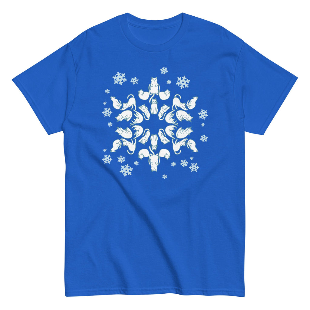 Cat Snowflake Men's Classic Tee product image 1