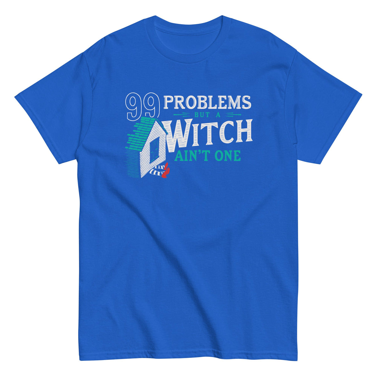 99 Problems But A Witch Ain't One Men's Classic Tee product image 5