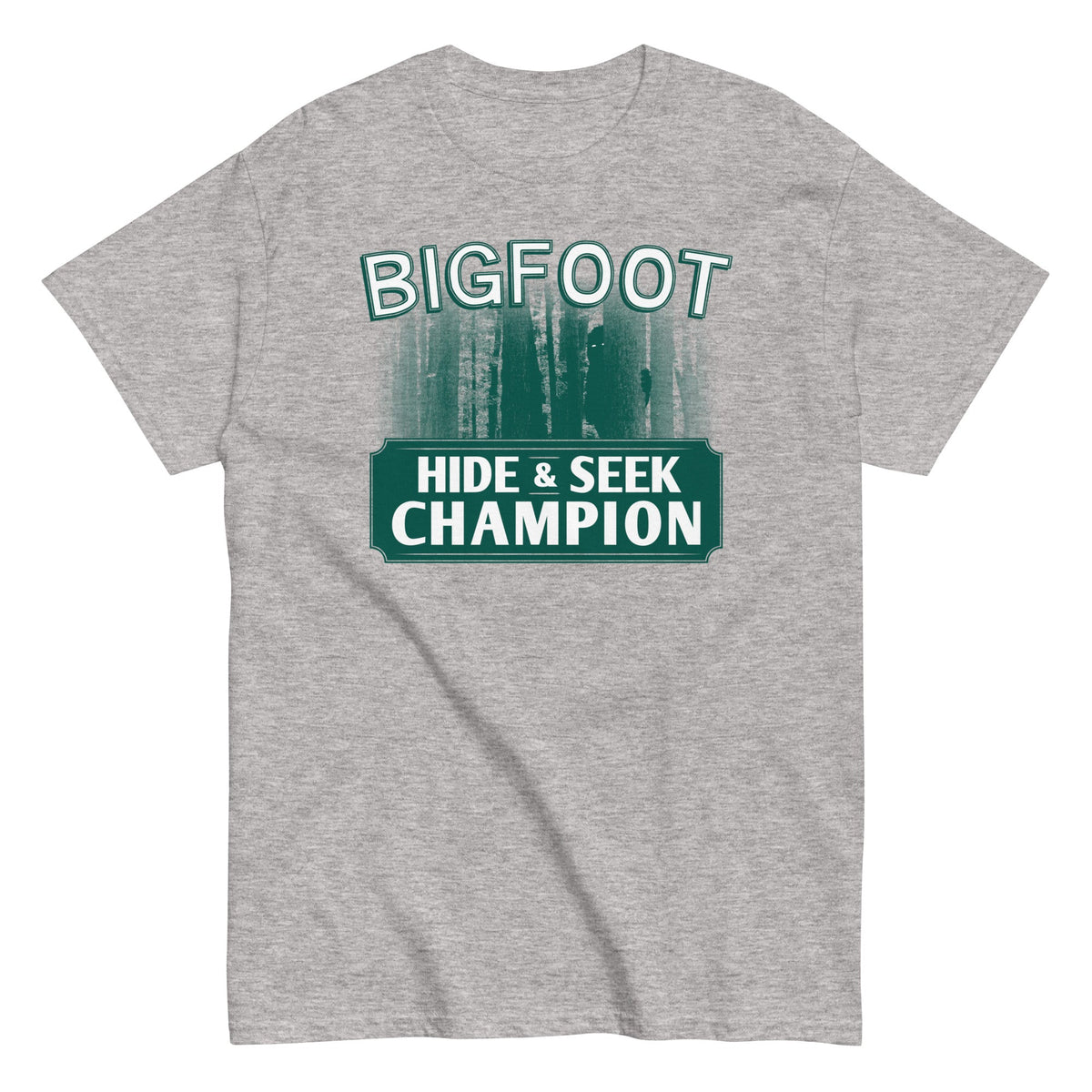 Bigfoot Hide And Seek Champion Men's Classic Tee product image 4
