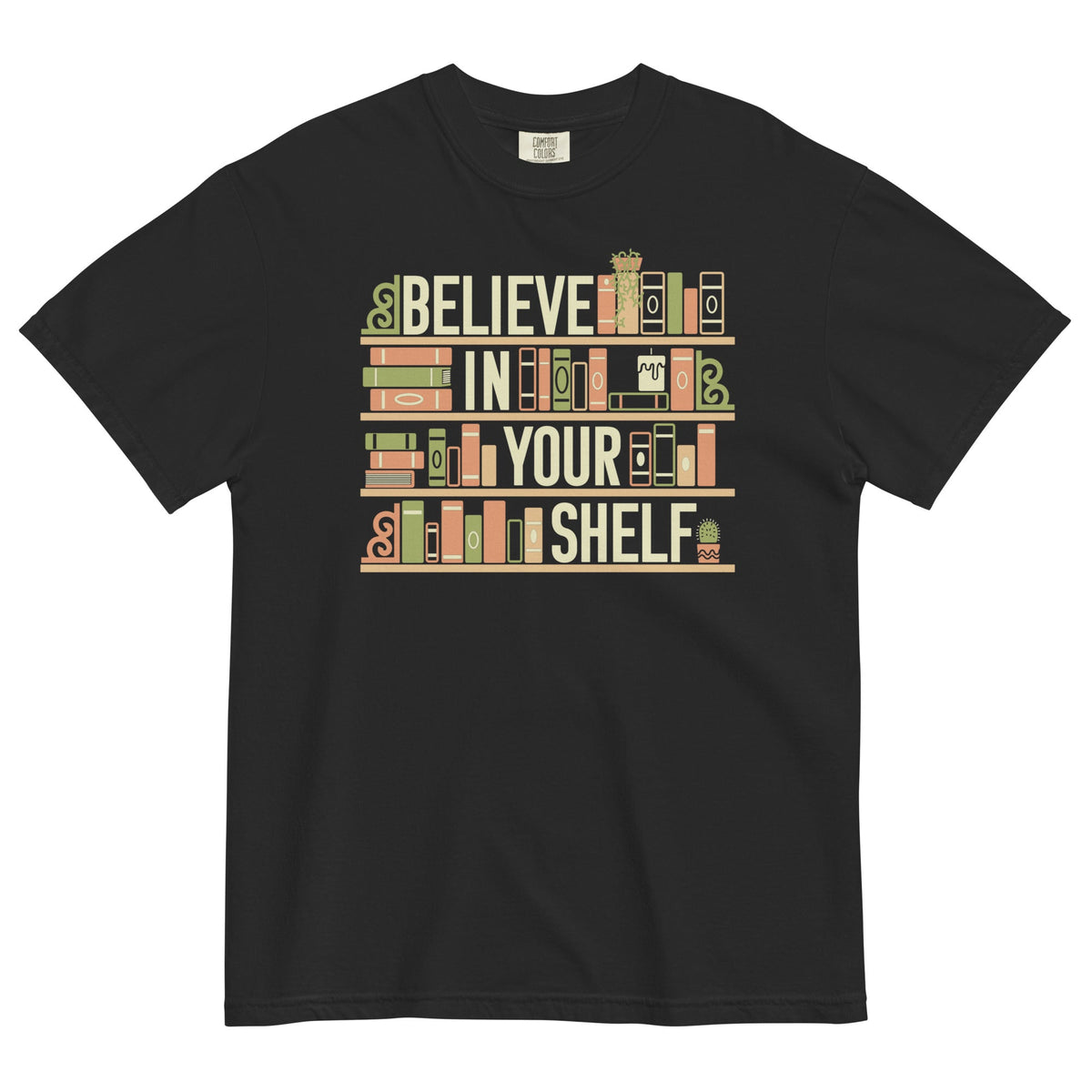 Believe In Your Shelf Men's Relaxed Fit Tee product image 4