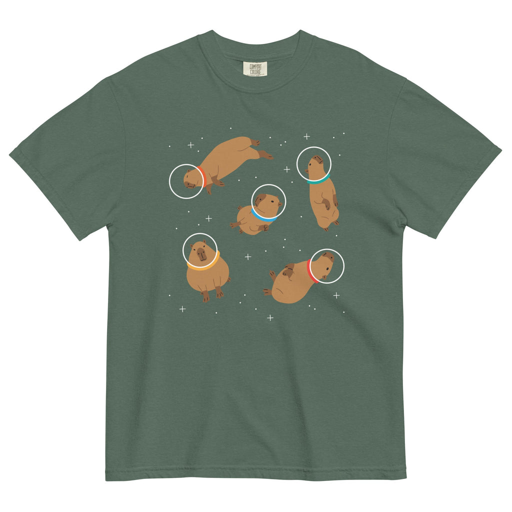 Capybaras In Space Men's Relaxed Fit Tee product image 4