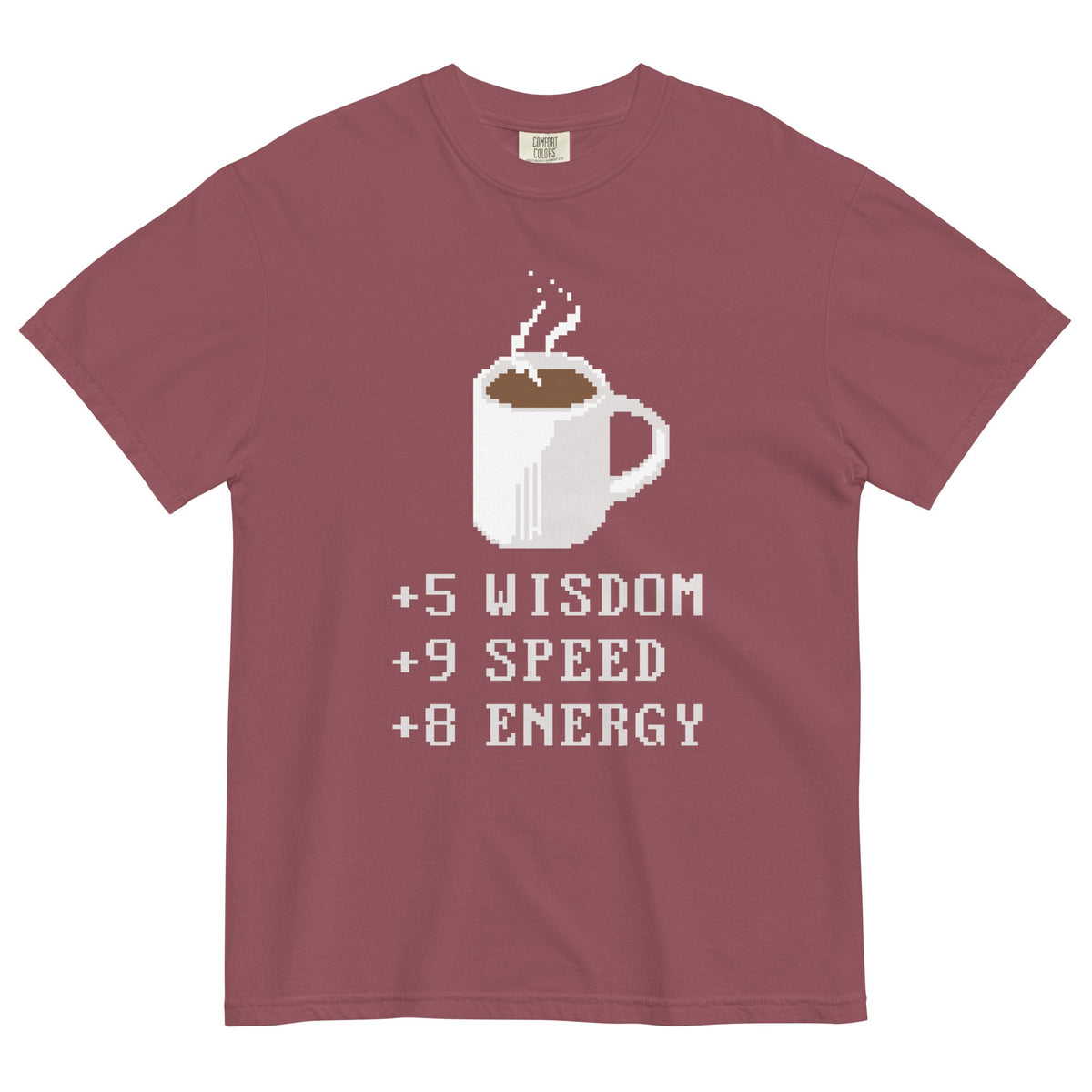 Coffee Plus To Stats Men's Relaxed Fit Tee product image 5