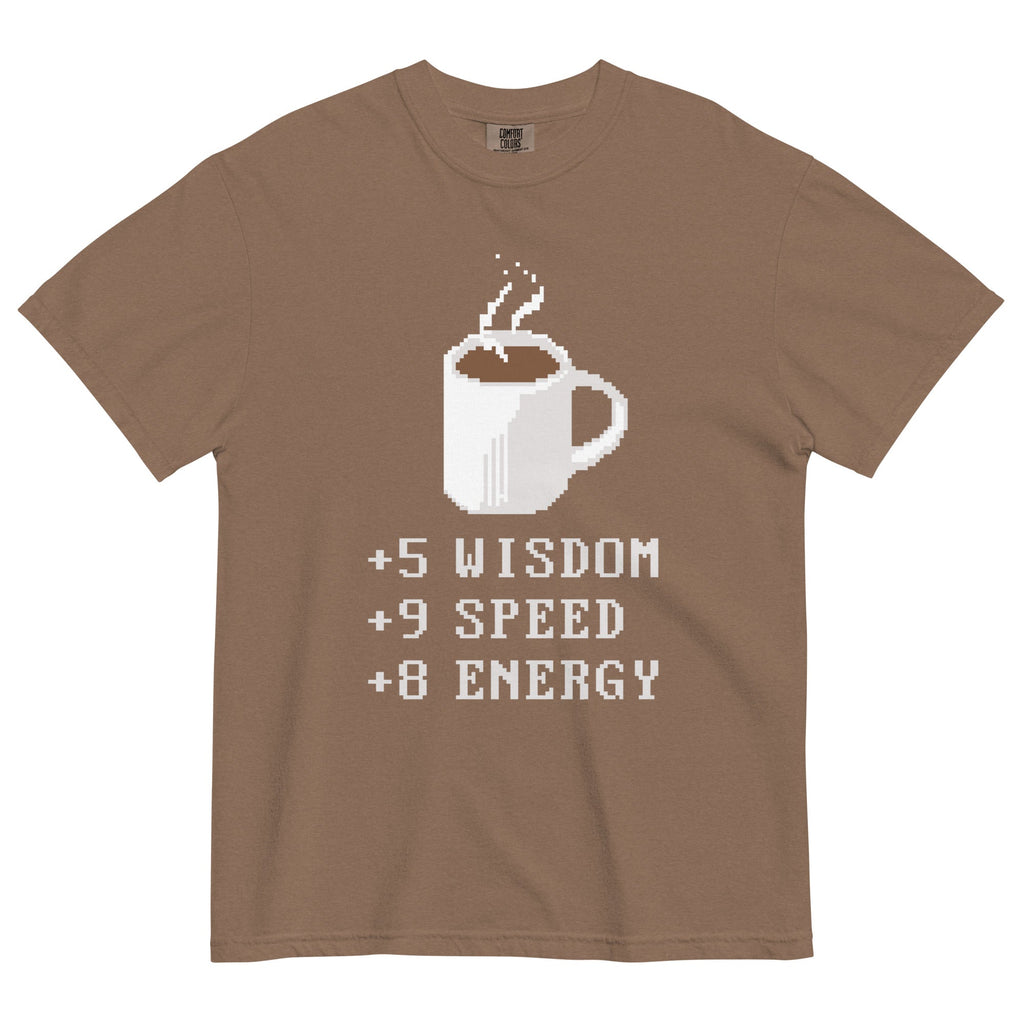 Coffee Plus To Stats Men's Relaxed Fit Tee product image 7