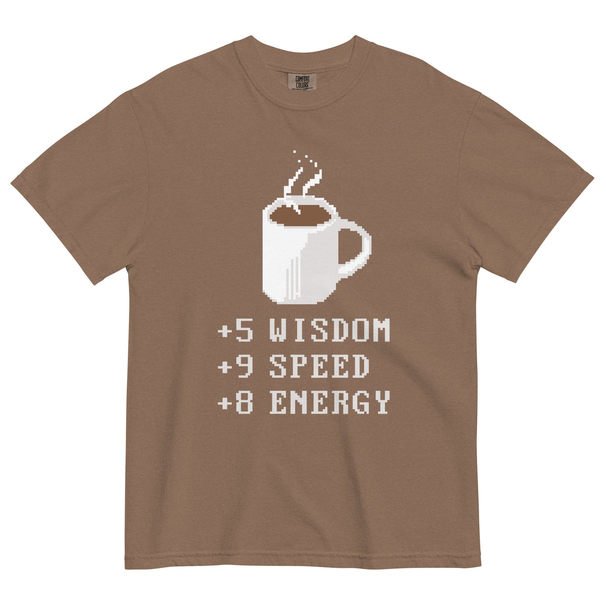 Coffee Plus To Stats Men's Relaxed Fit Tee product image 7