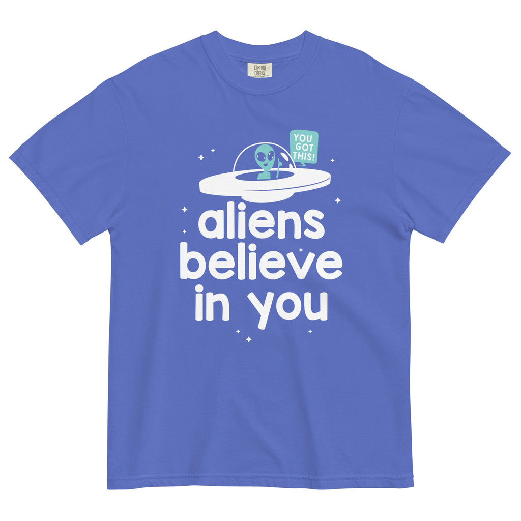 Aliens Believe In You Men's Relaxed Fit Tee product image 5