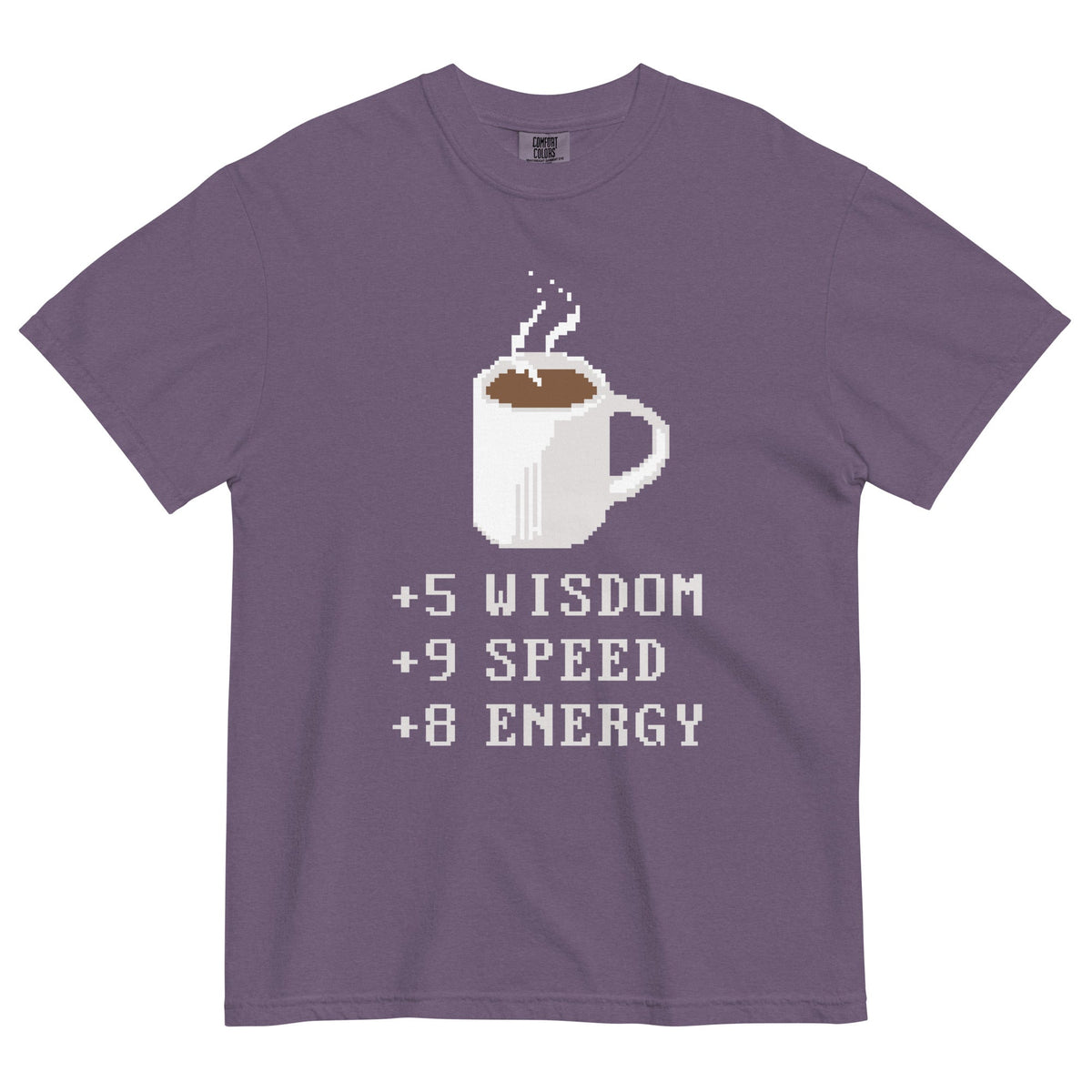 Coffee Plus To Stats Men's Relaxed Fit Tee product image 6