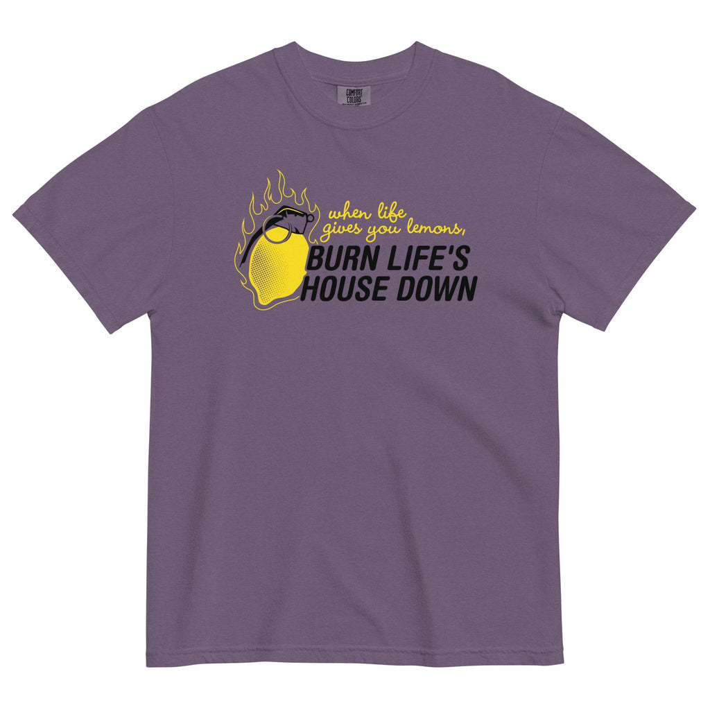 Burn Life's House Down Men's Relaxed Fit Tee product image 3