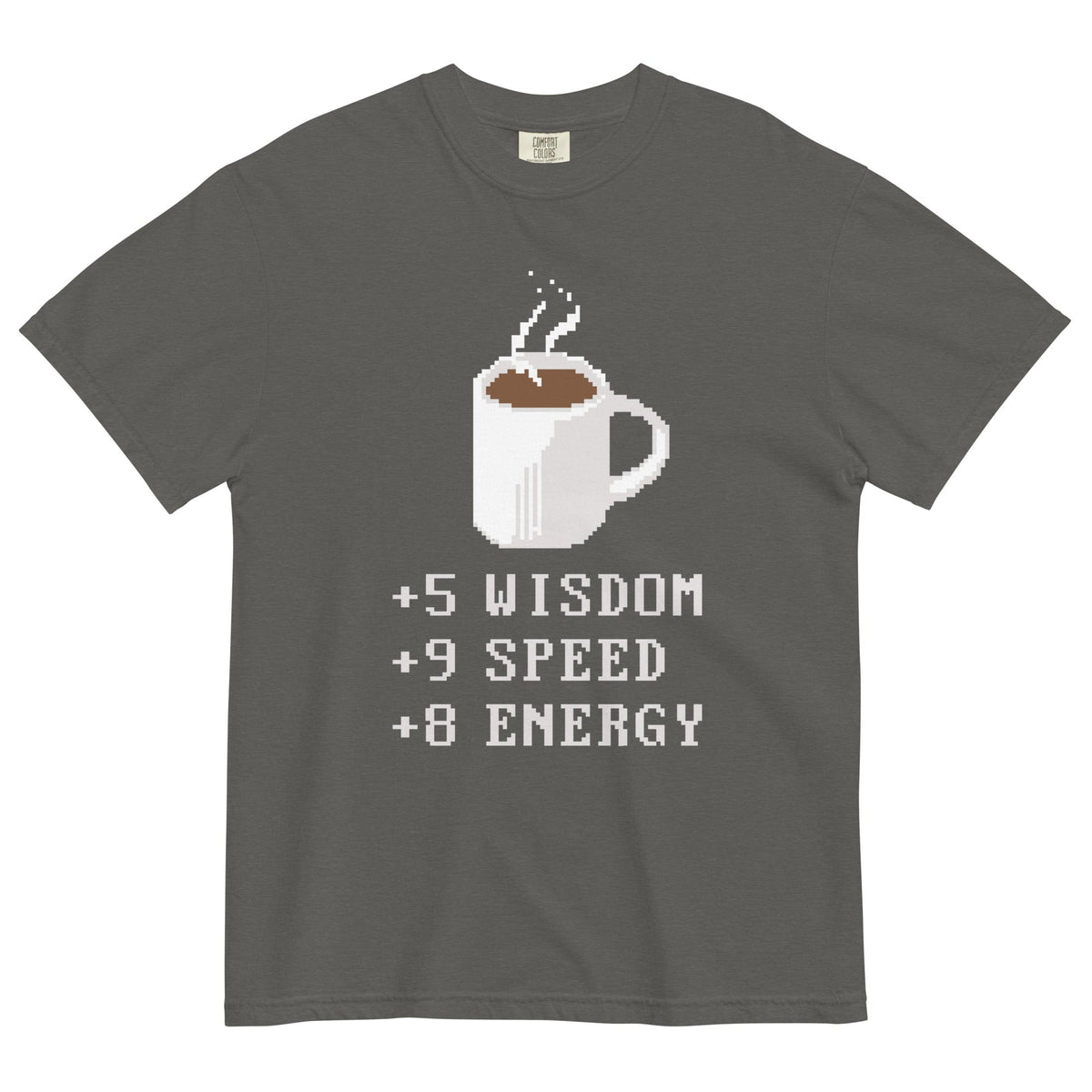 Coffee Plus To Stats Men's Relaxed Fit Tee product image 4