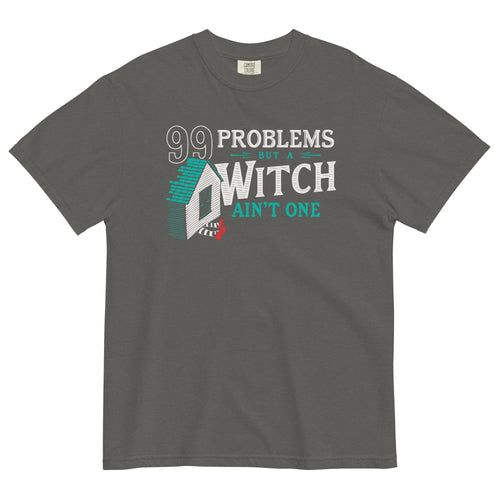 99 Problems But A Witch Ain't One Men's Relaxed Fit Tee product image 1