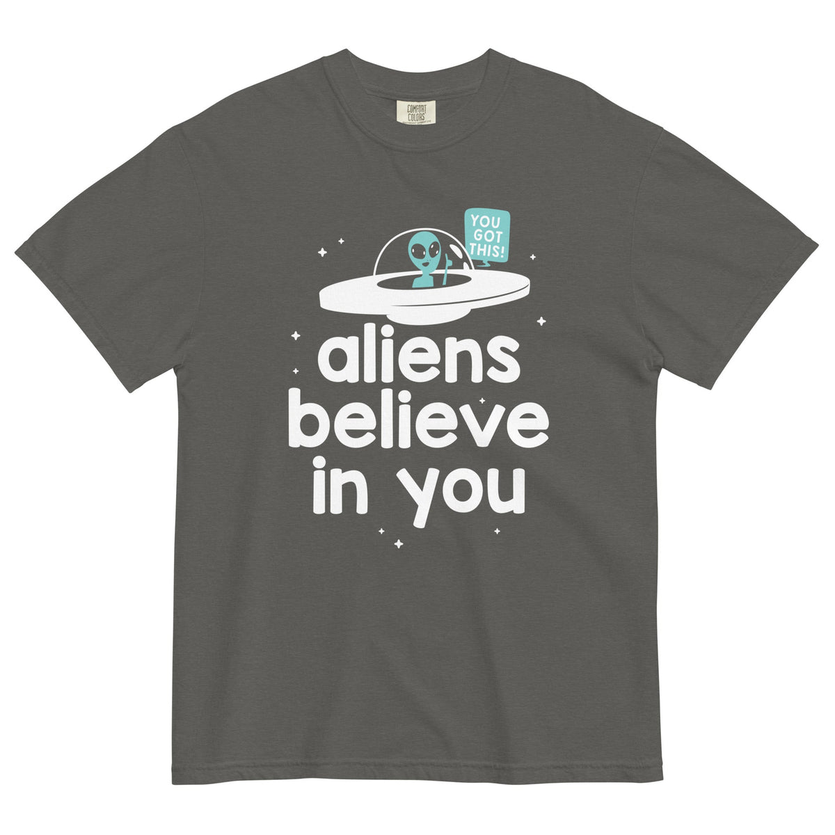 Aliens Believe In You Men's Relaxed Fit Tee product image 6