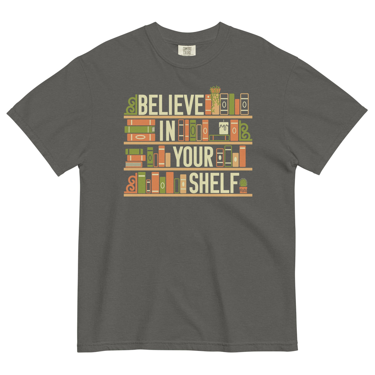 Believe In Your Shelf Men's Relaxed Fit Tee product image 1