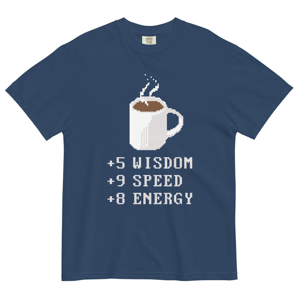 Coffee Plus To Stats Men's Relaxed Fit Tee product image 3