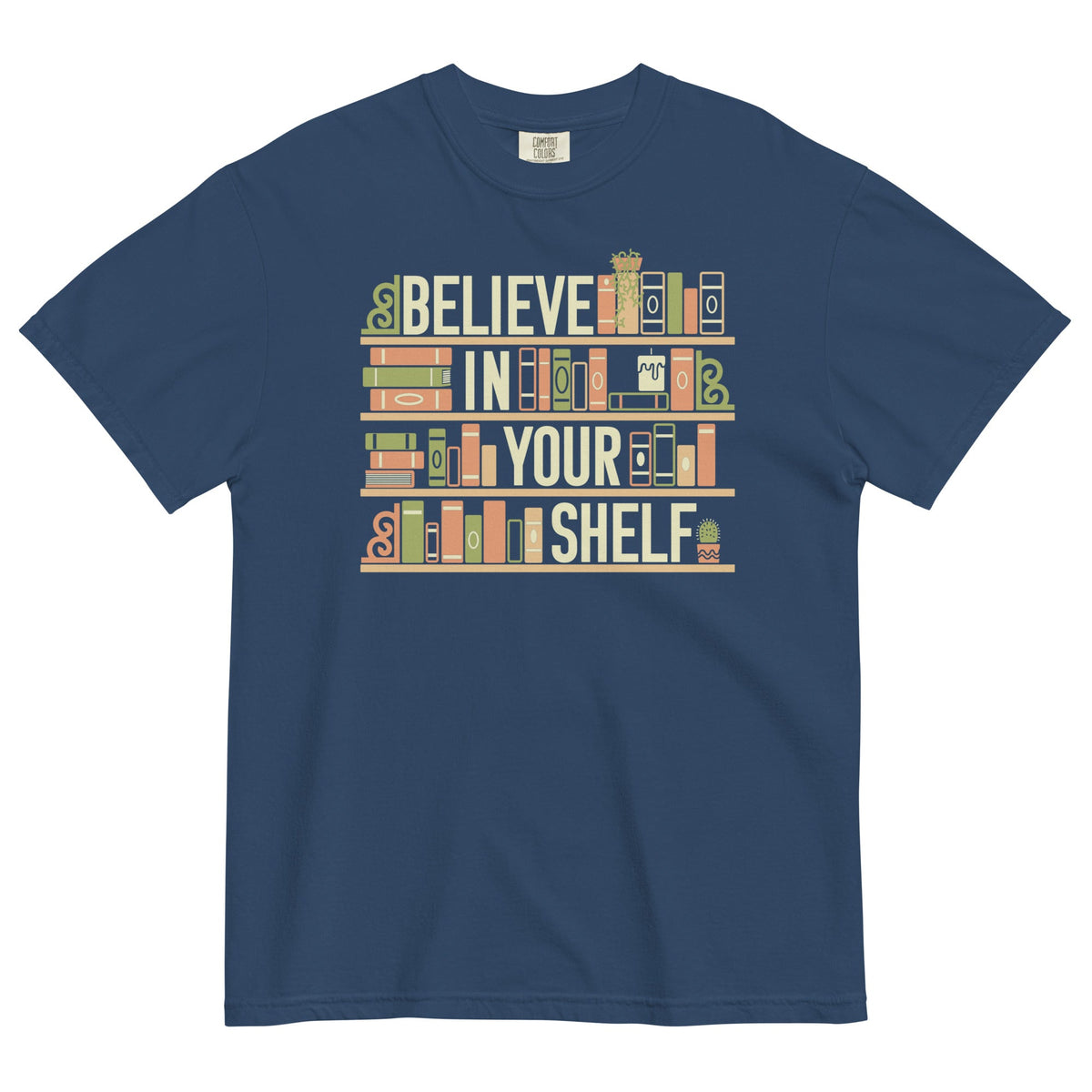 Believe In Your Shelf Men's Relaxed Fit Tee product image 2