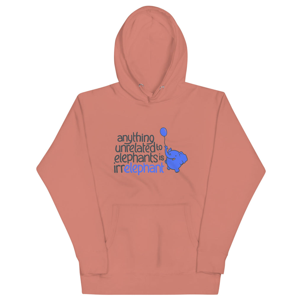 Anything Unrelated Elephants Unisex Hoodie product image 3