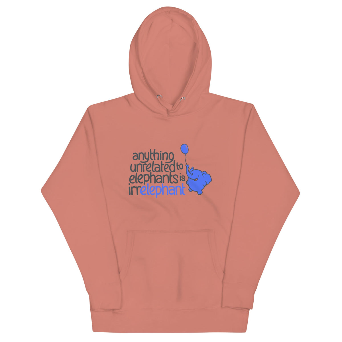 Anything Unrelated Elephants Unisex Hoodie product image 3