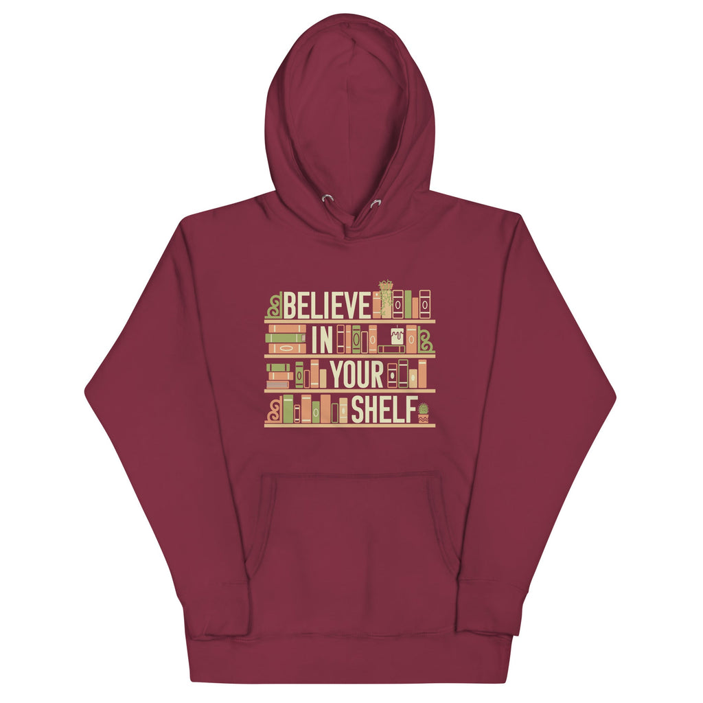 Believe In Your Shelf Unisex Hoodie product image 7